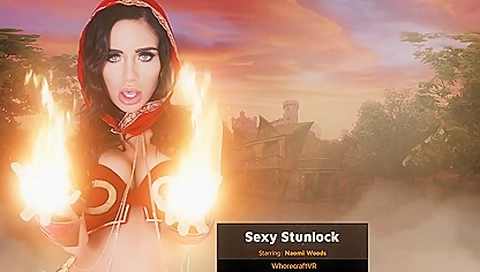 Sexy Stunlock - Under Her Spell With Naomi Woods