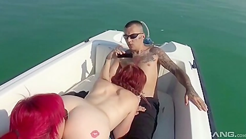 Mary Is Inked Up And Into Group Action