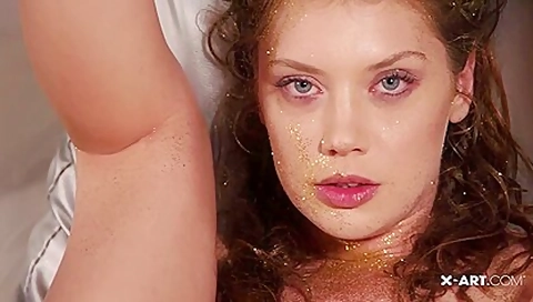 Elena Koshka In Pure Gold