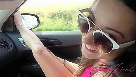 You Make Lily Squirt In The Back Seat - Lily Adams