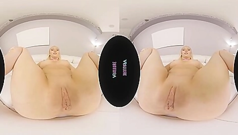 Hitachi Vibrates Hot Young Blonde With Paisley Porter