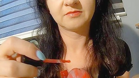 Maya Kissing The Guys Cock Until It