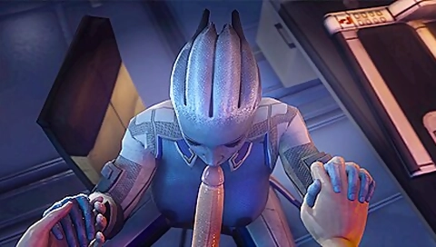 Mass Effect - Giving Liara Something To Study